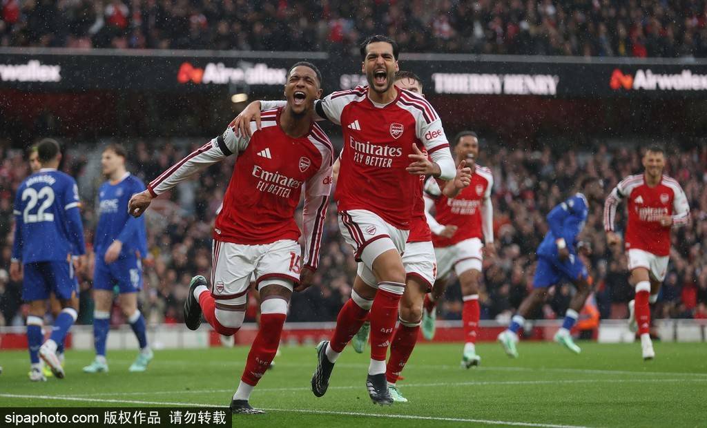 英超 - 阿森纳2-0埃弗顿  积分平曼城！孔萨闪击