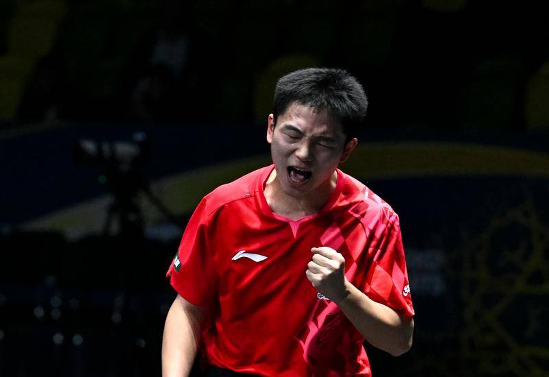 亚锦赛-李天阳3-2逆转郭冠宏进决赛 将与张本智和争冠