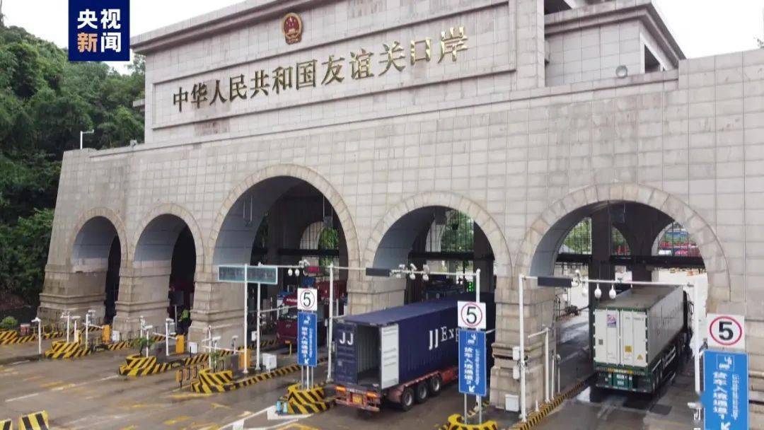 广西友谊关口岸去年货车查验量达43.2万辆次_通关_出入境_水果