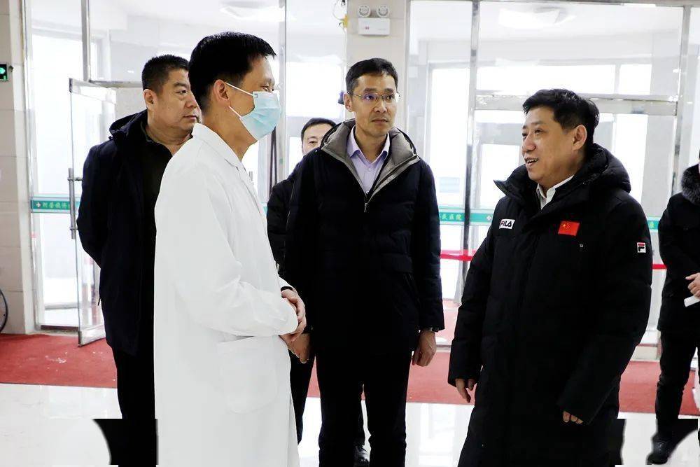 1月4日,旗委副书记,旗长宗哲调研指导阿荣旗第五次全国经济普查登记