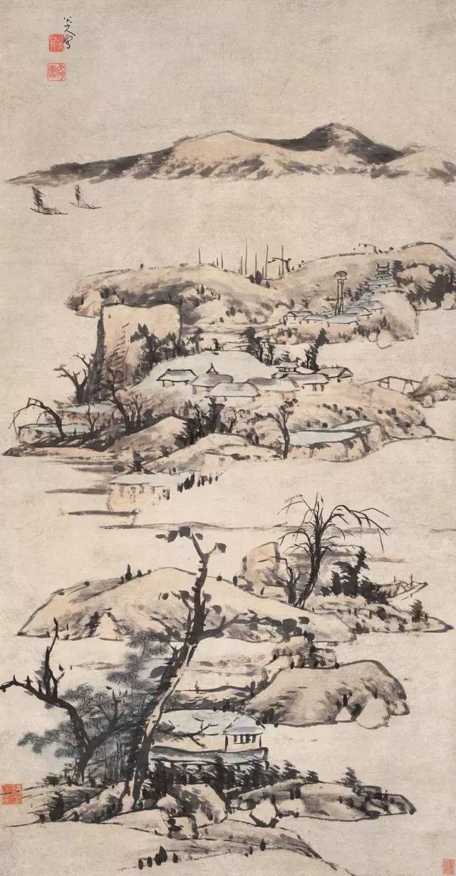 千万级别，八大山人最值钱的画全在这了……_水墨_成交价_纸本