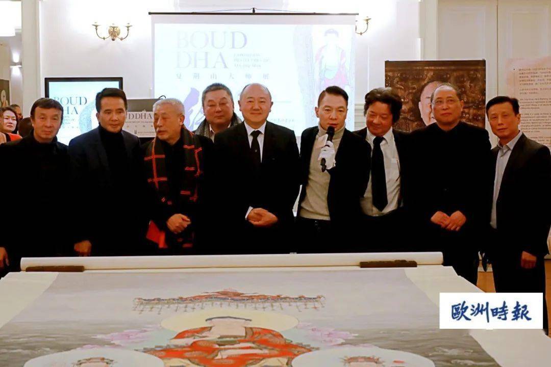 夏荆山大师展在巴黎举行_画展_绘画_欧洲