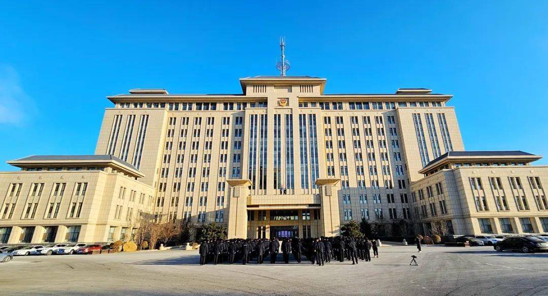 松原市公安局隆重举行升警旗仪式_党和人民_中国_社会面