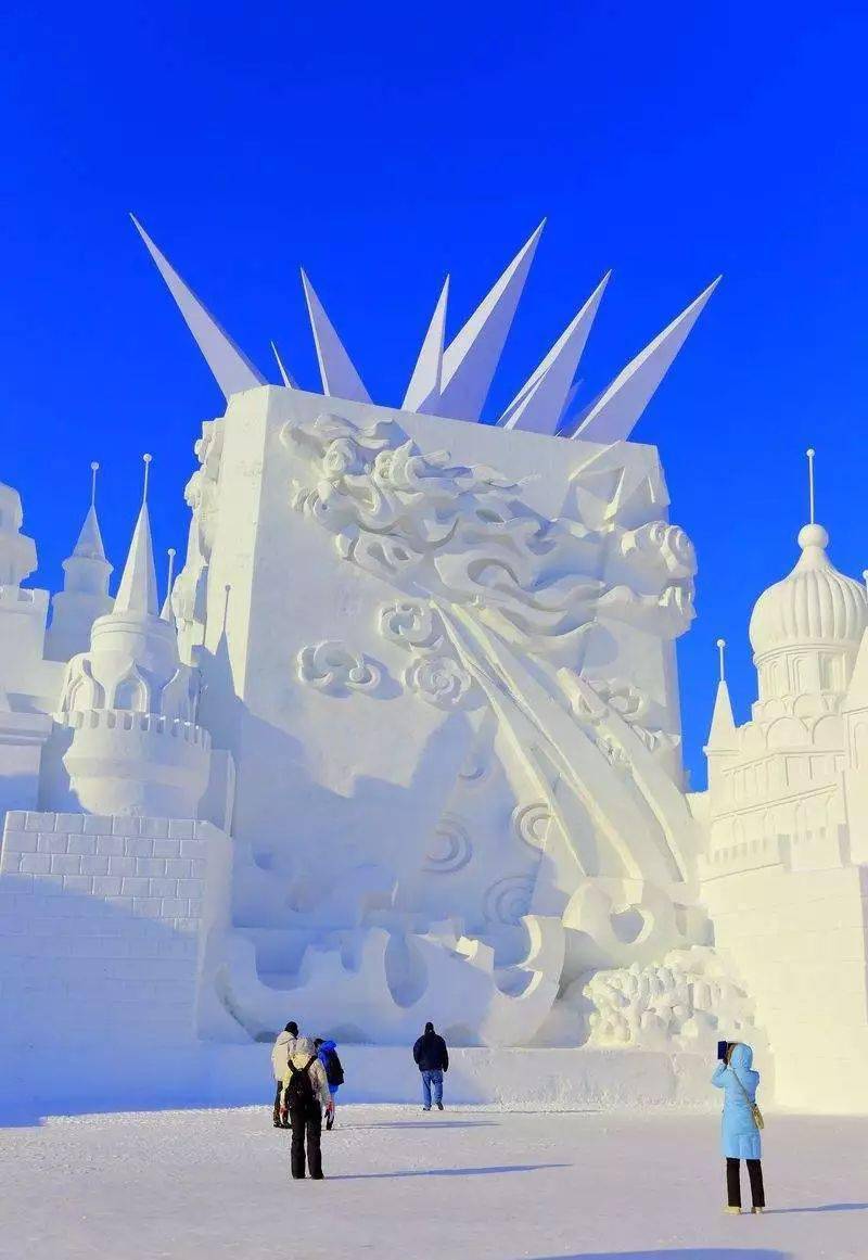 哈尔滨冰雕节 雪雕图片