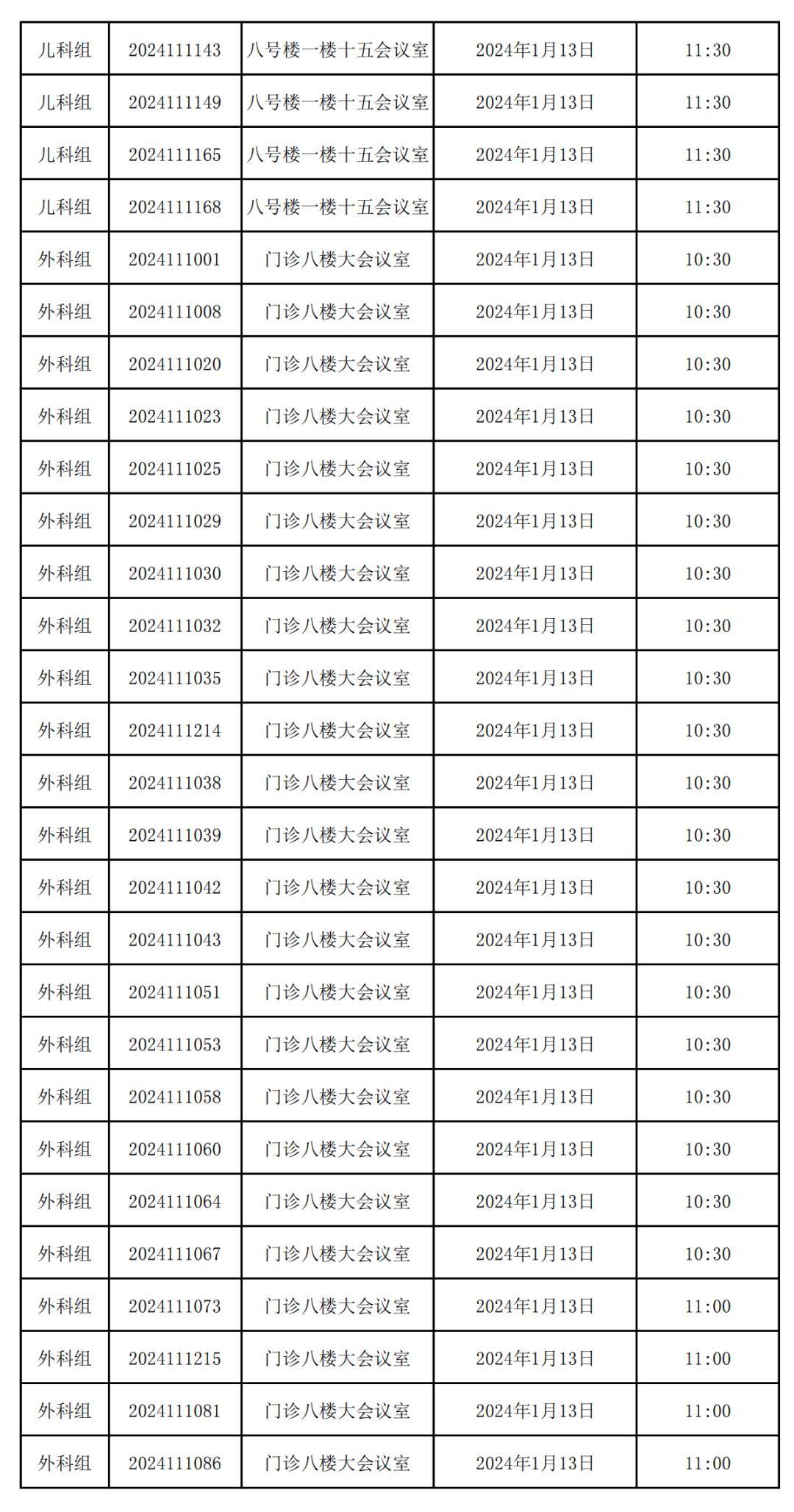 關於公佈吉林大學第一醫院2024年度人員招聘筆試分數線及面試安排的