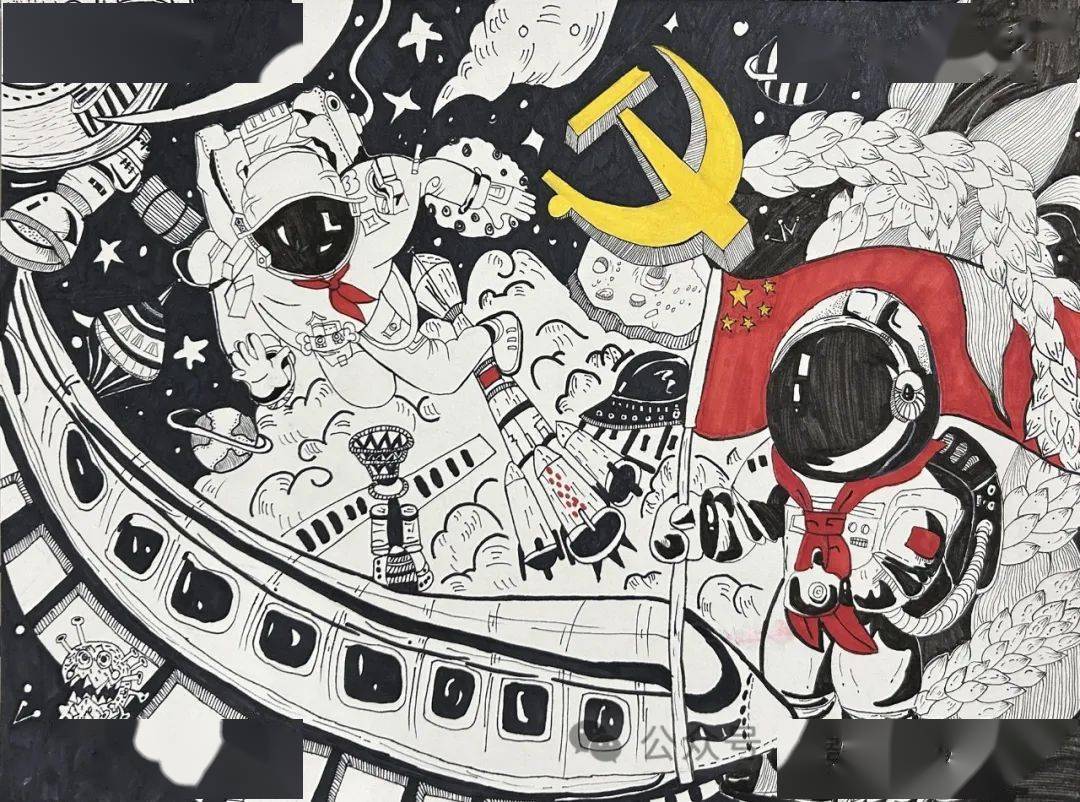 赵国新《阳光下成长》王晓波《保护环境》赵梦琪《我听见中国走向世界