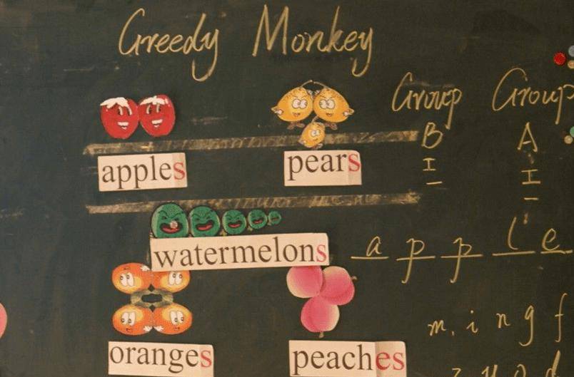 【图说】小学英语板贴变迁史.是变好了,还是变糟了?_云朵_时候_教学