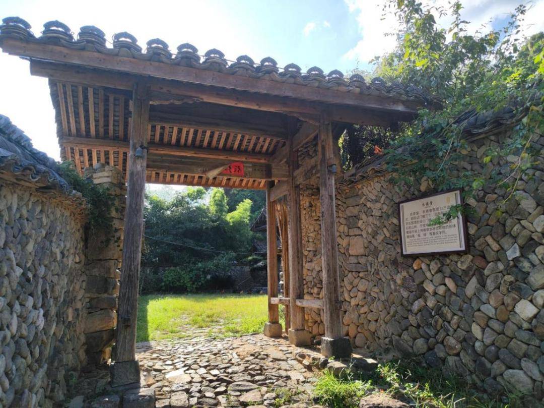 精品历史文化旅游线路(二)|泰顺县南浦溪镇唐宋遗风库村_建筑_门楼