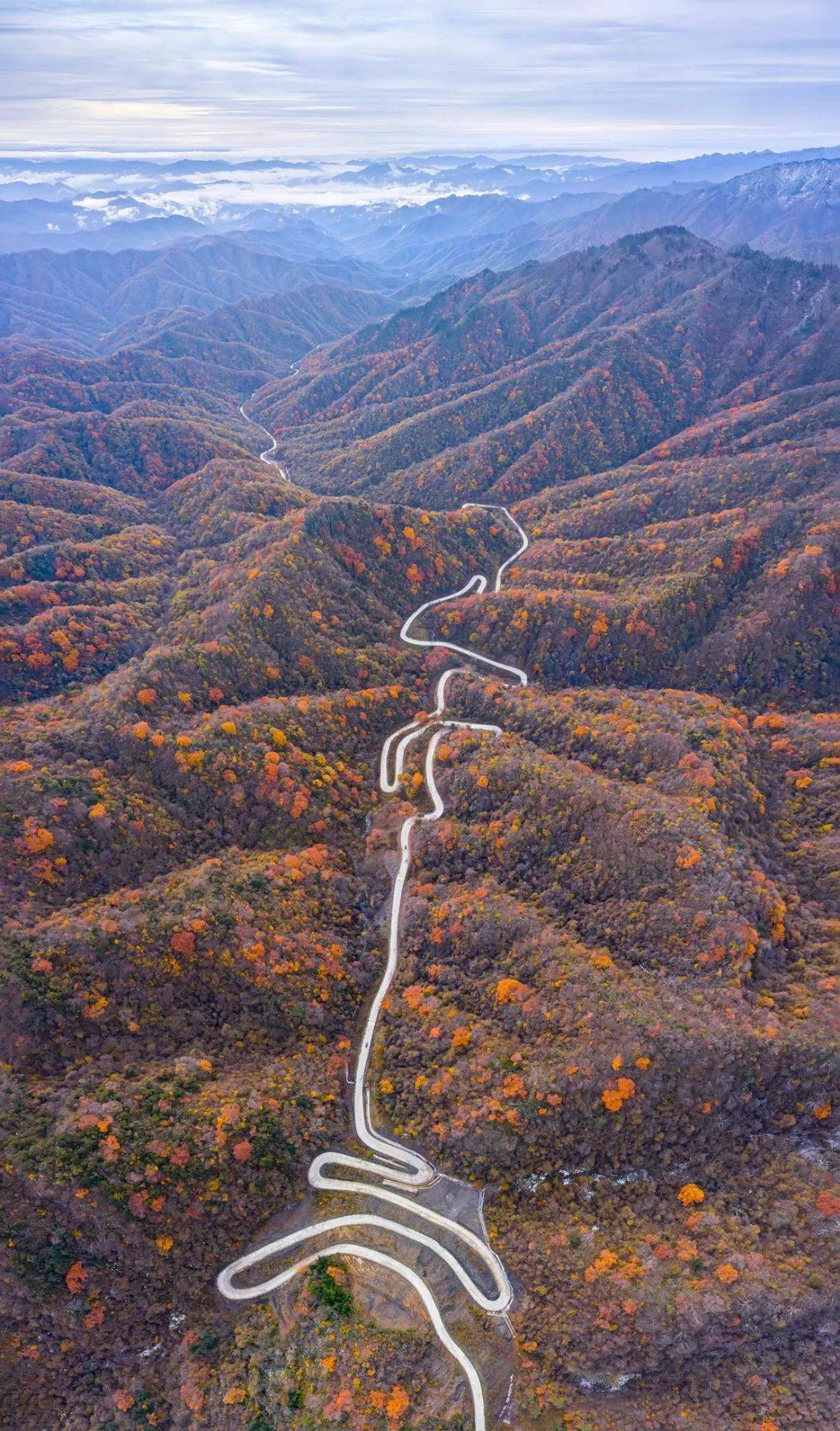 秦岭太行山中间的山图片