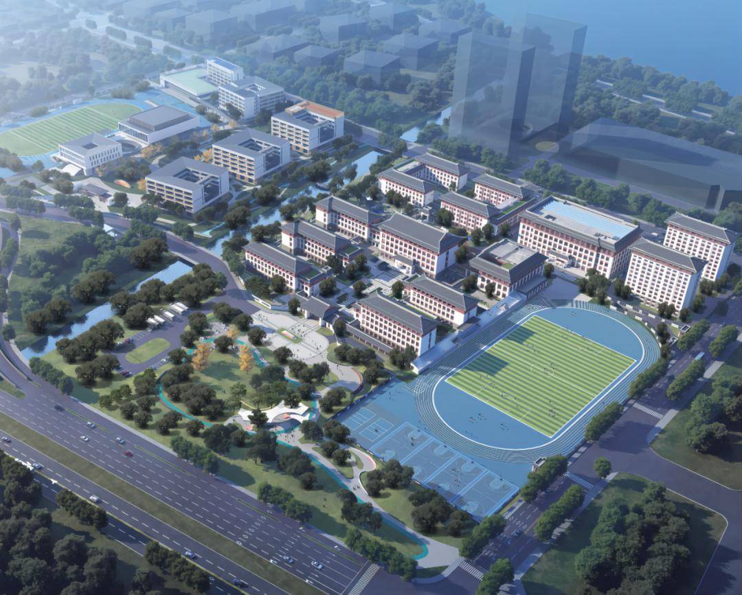 镇海甬江大学规划图片