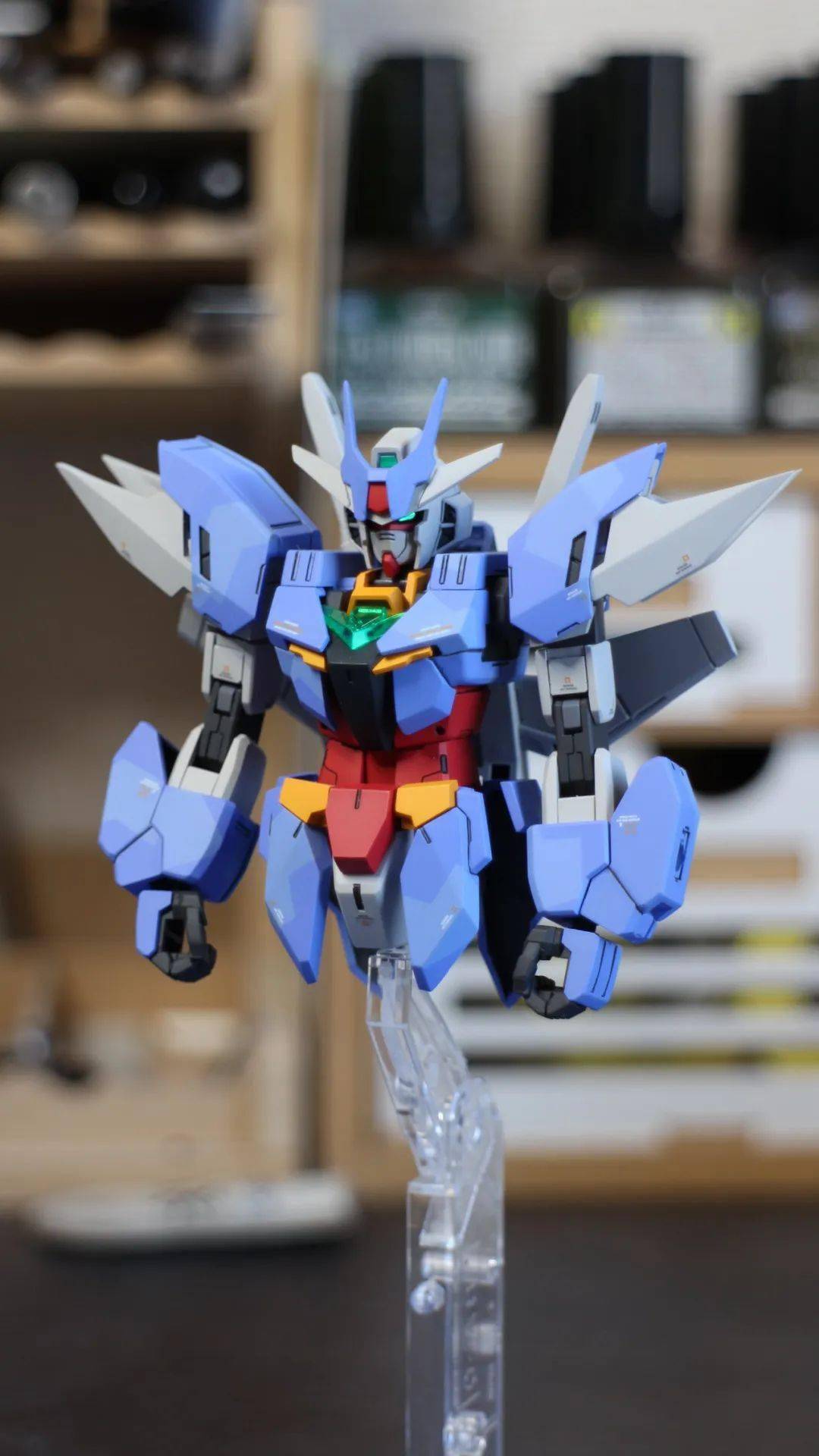 核心高达地球三型,小清新迷彩涂装_公众_@miyyaa_零件