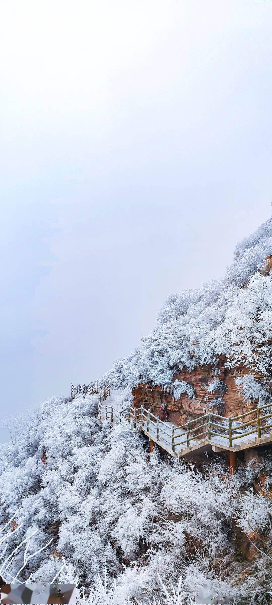 张家口雪景图片