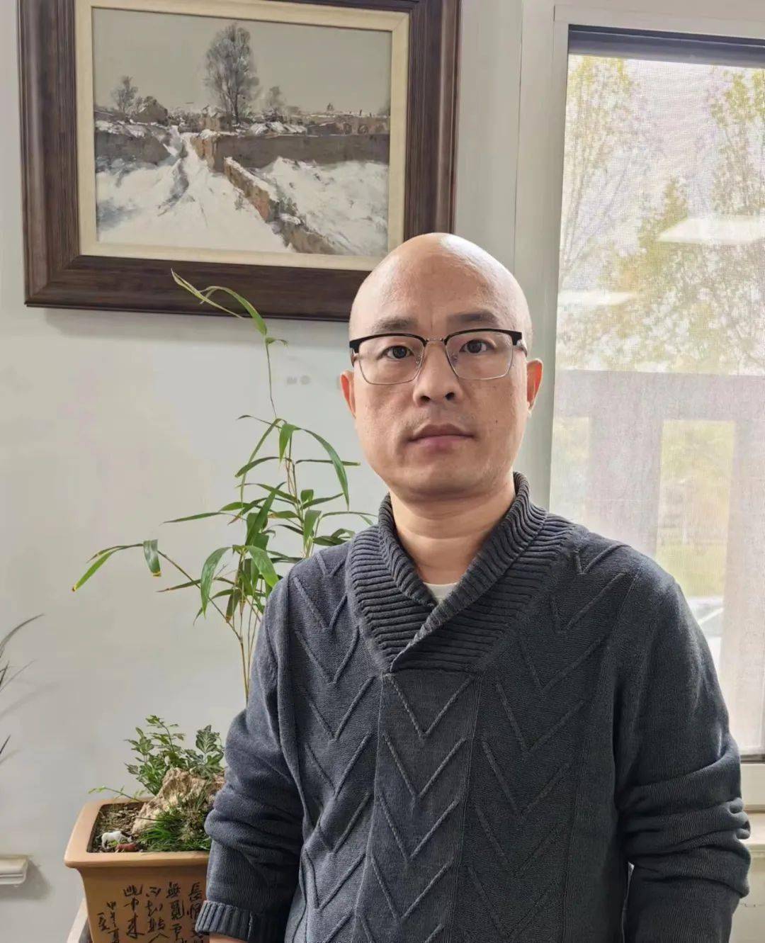 潍坊四中教师在市级美术作品展览炫风采