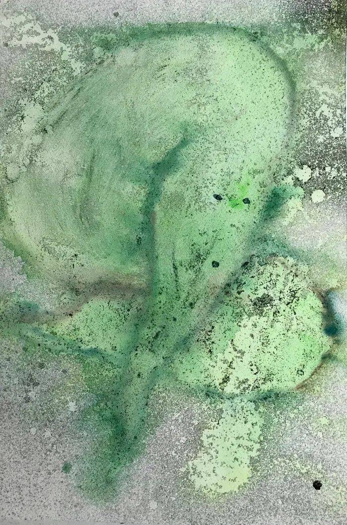 艺术工场 · 朱晓娟:西方水彩融入中国水墨,让现代抽象更加润泽灵动