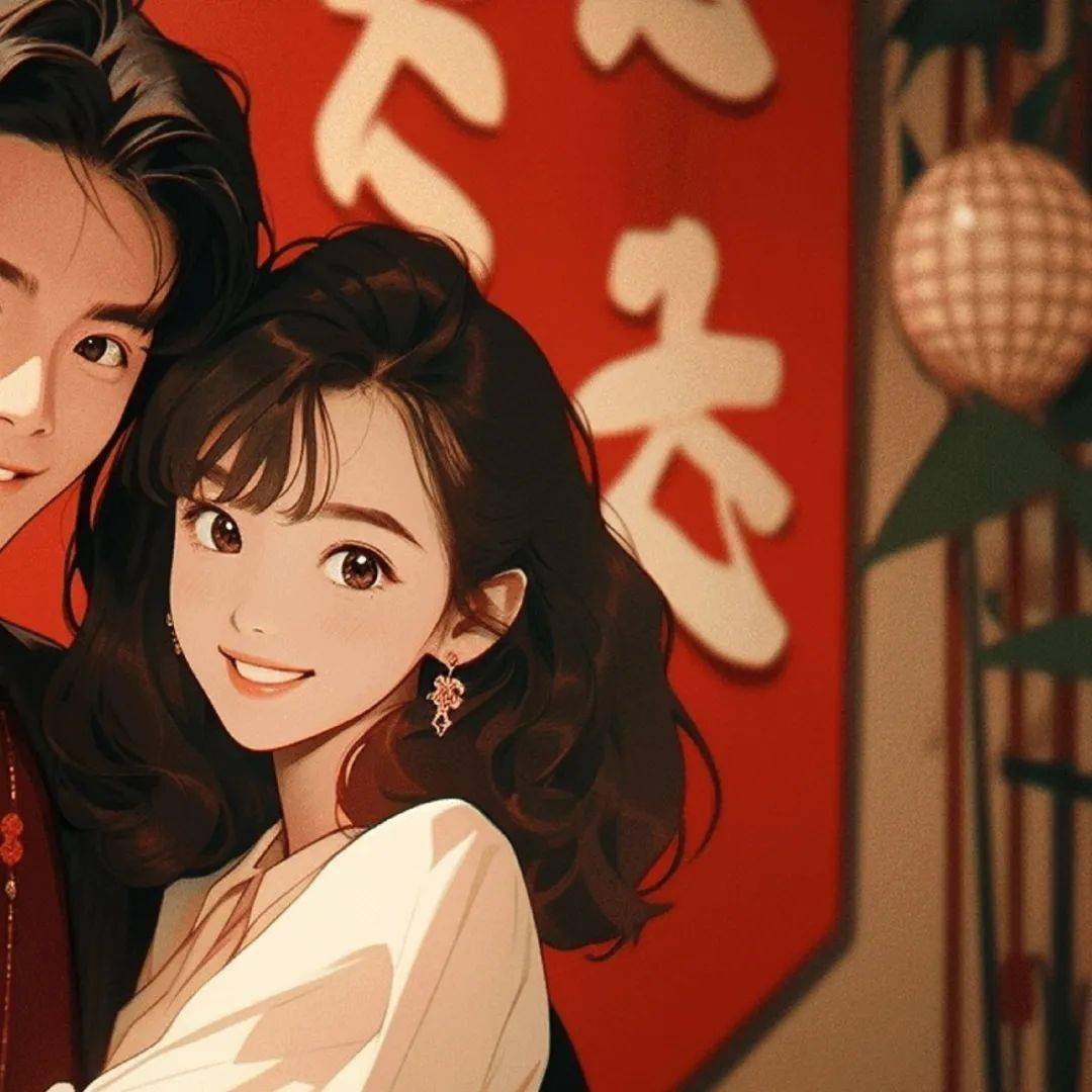 情侣头像丨一眼见你 万物不及