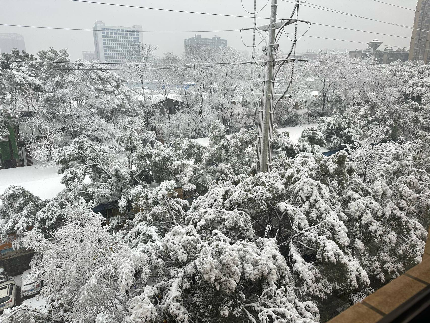 湖南省气象台预计,22日湘南阴天有中雪,永州南部,郴州,株洲南部部分