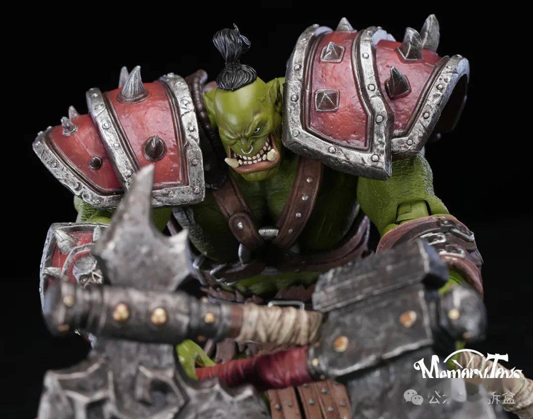 memory toys 兽人雇佣兵队长卡加斯7寸可动!_全身_盔甲_头盔