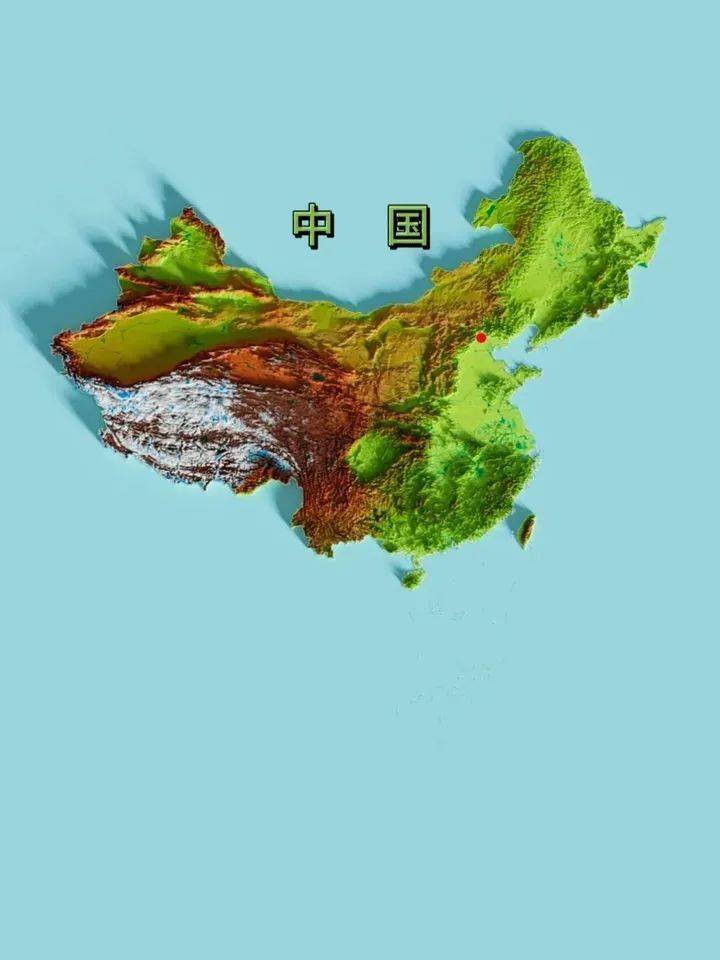 中国各省3d地形图集,高清无码!