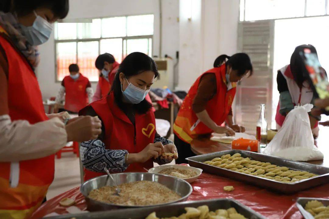 园洲镇田头村,深沥村开展迎新春年味活动