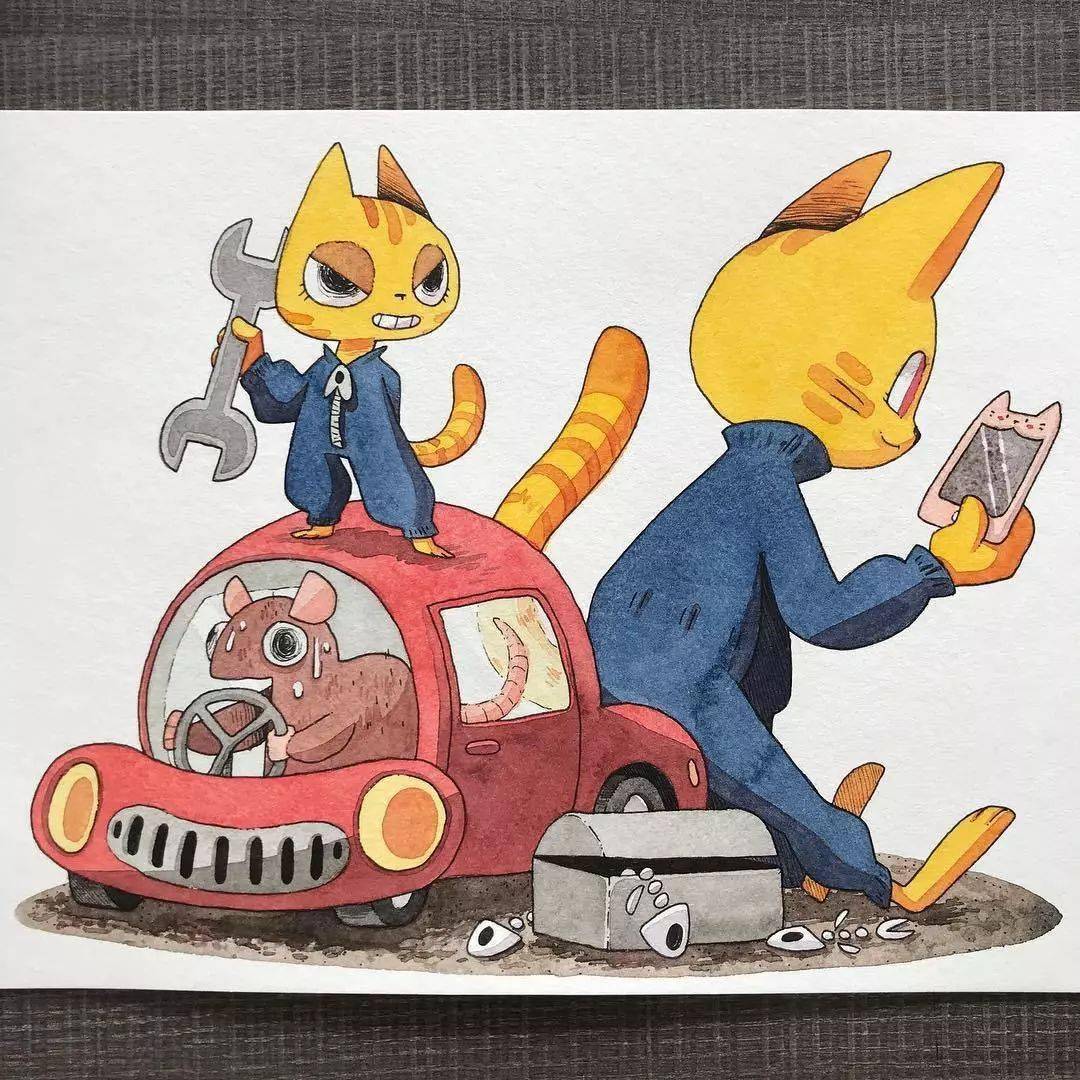 表情_几张_插画