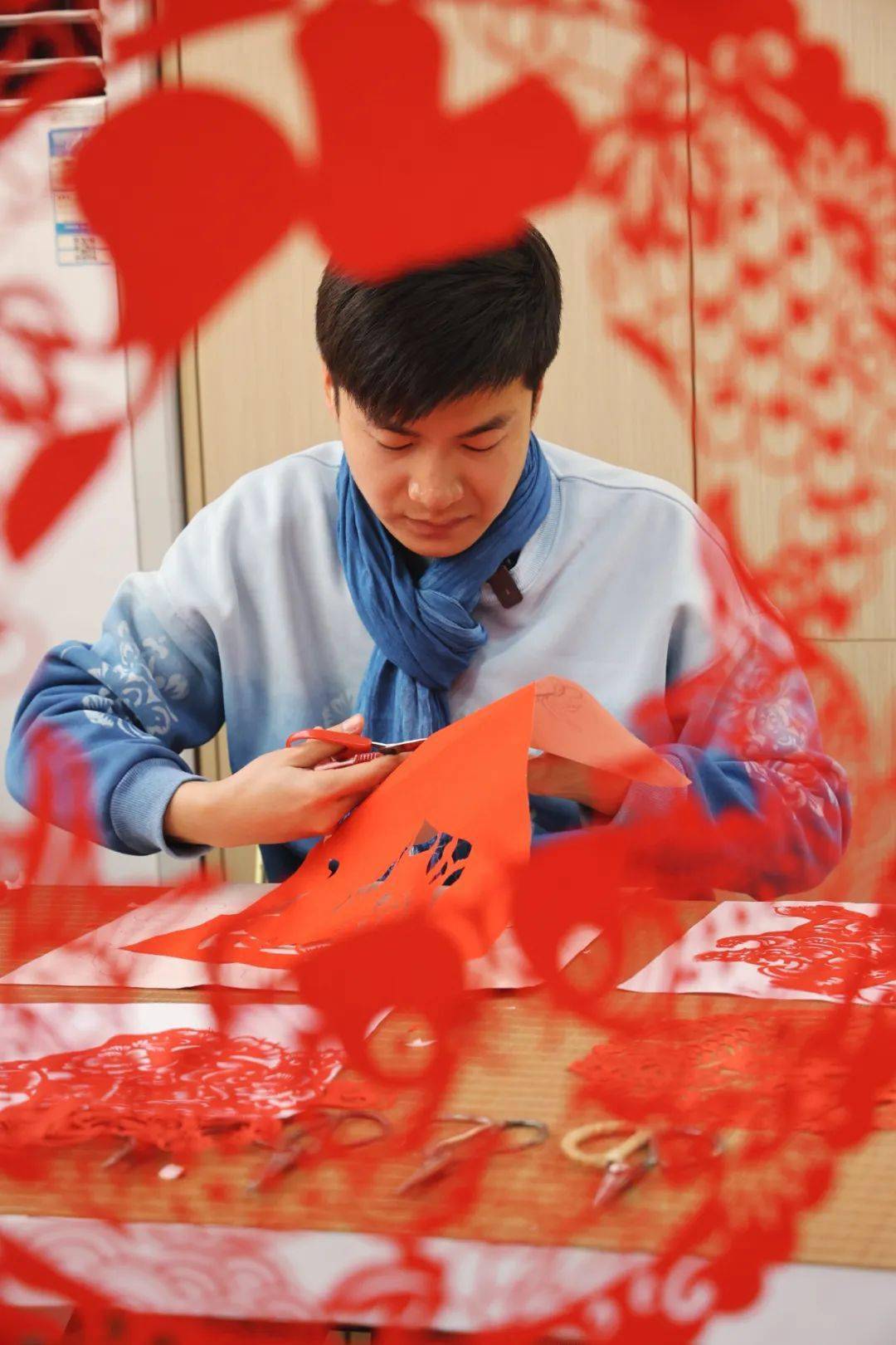 寻匠——剪·爱_畅杨杨_剪纸_孟津