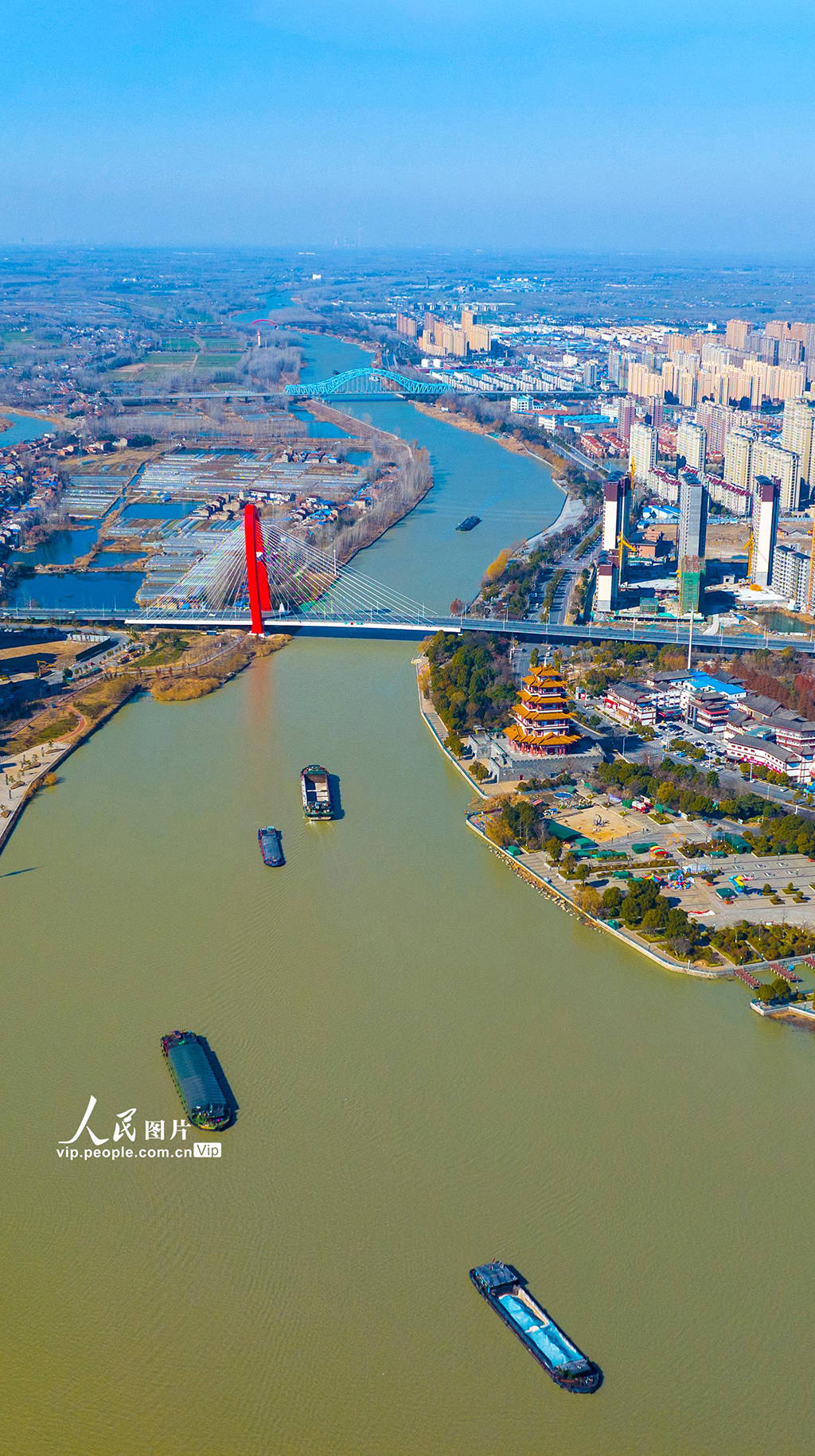 泗阳运河风光带介绍图片