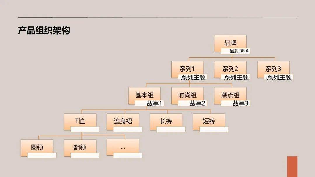 形象點兒說,品牌思維的背後,就是把所有產品當作一家人看.