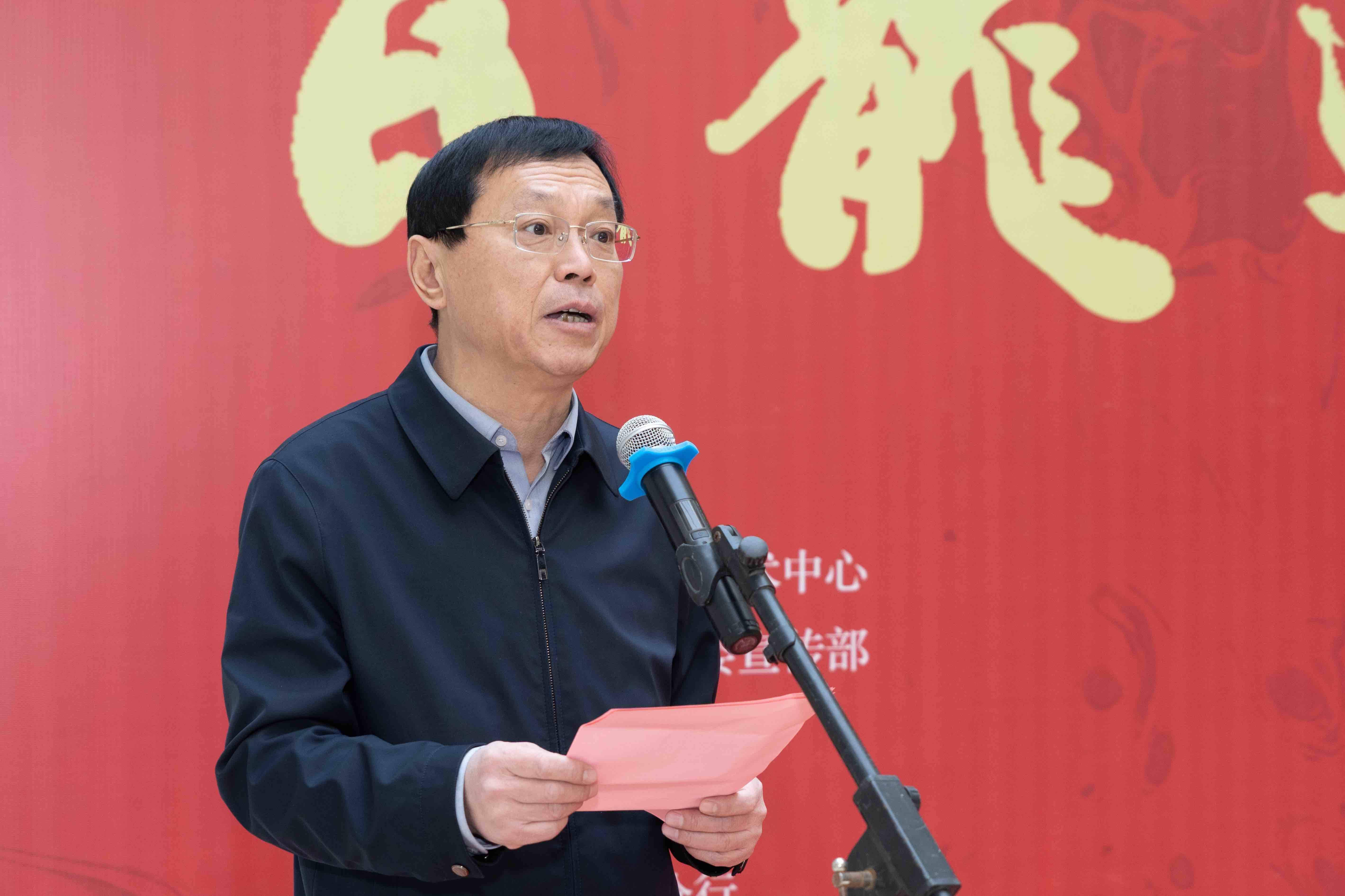 "百龙迎春"王渭田书法艺术展启动仪式在历城区美术馆举办_活动_文化