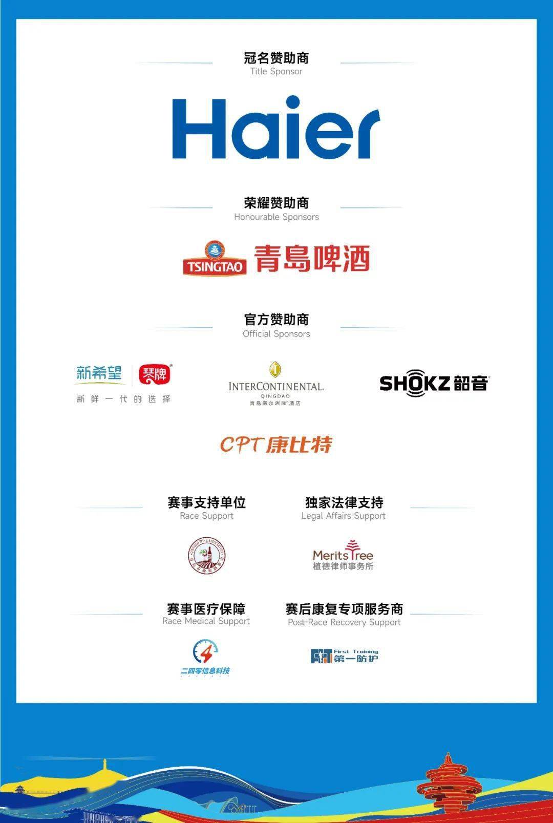 康比特成为海尔·2024青岛马拉松官方赞助商_运动_赛事_产品