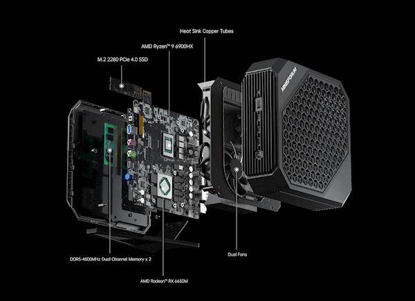 銘凡新迷你機hx100g還是amd老顯卡:獨顯落後核顯一代