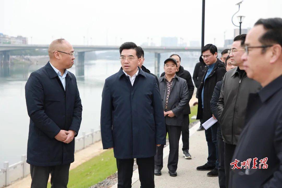 1月25日下午,衡阳市委副书记,耒阳市委书记赖馨正实地督导城区部分