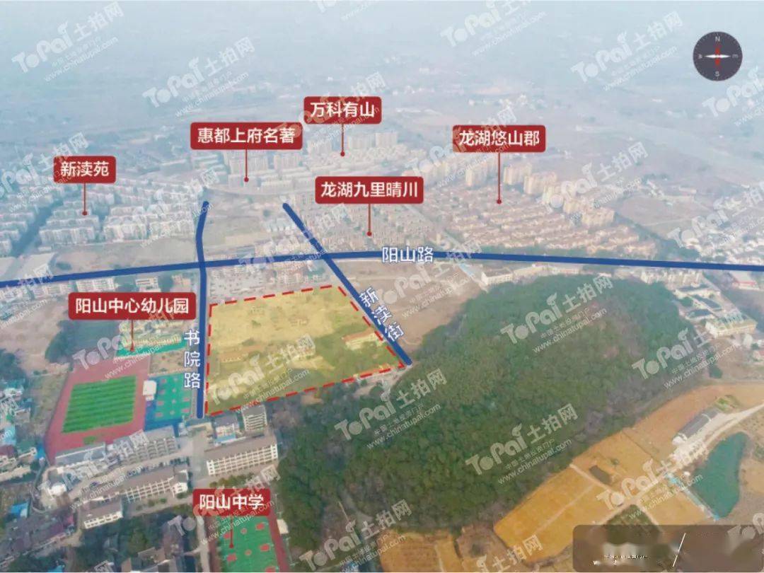 09龙栖湾b-19地块地块位置优越,北侧洋溪花园城已吸引招商蛇口,大华
