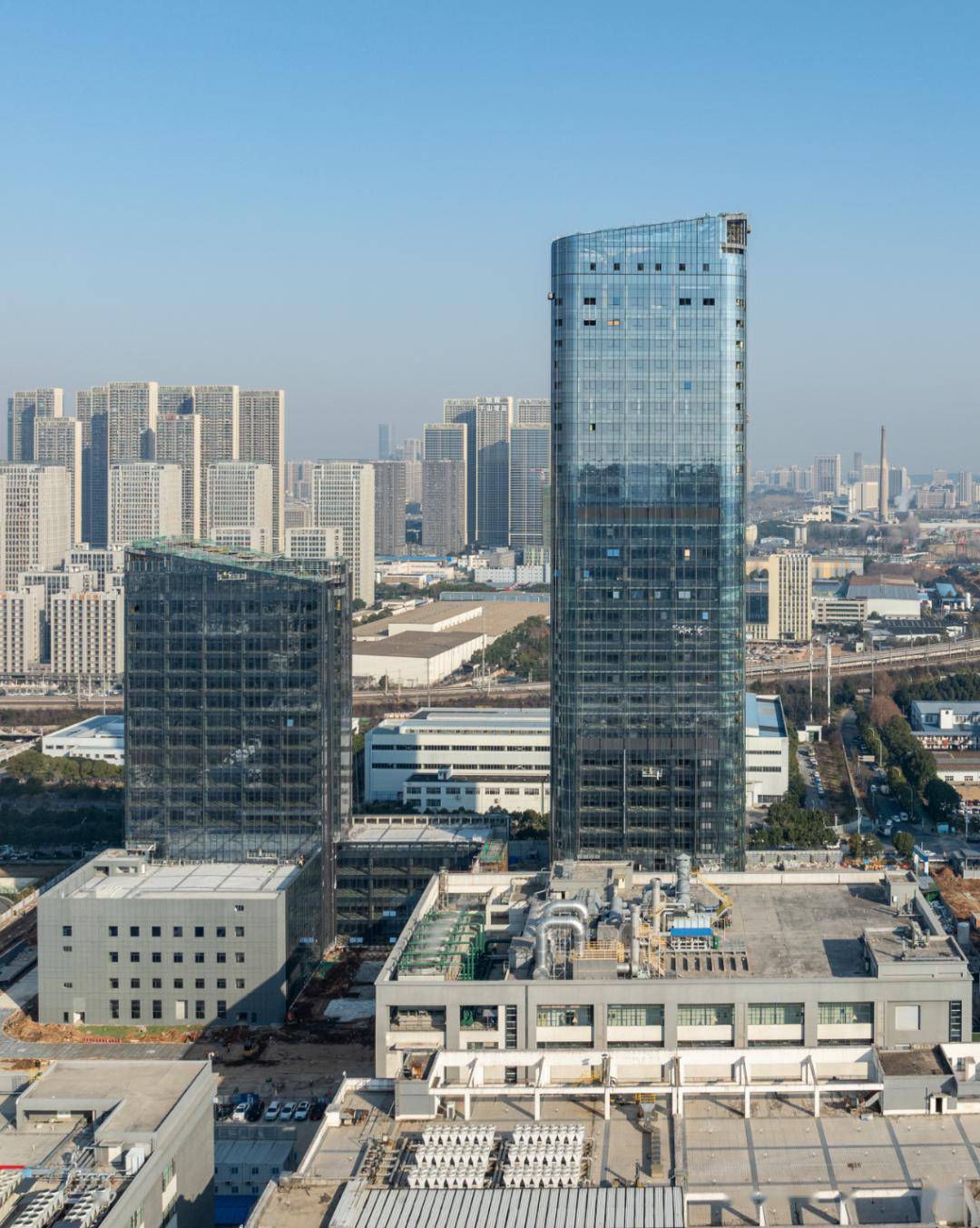 高德红外工业园二期主楼土建完工,今年上半年投用!_探测器_公司_装修