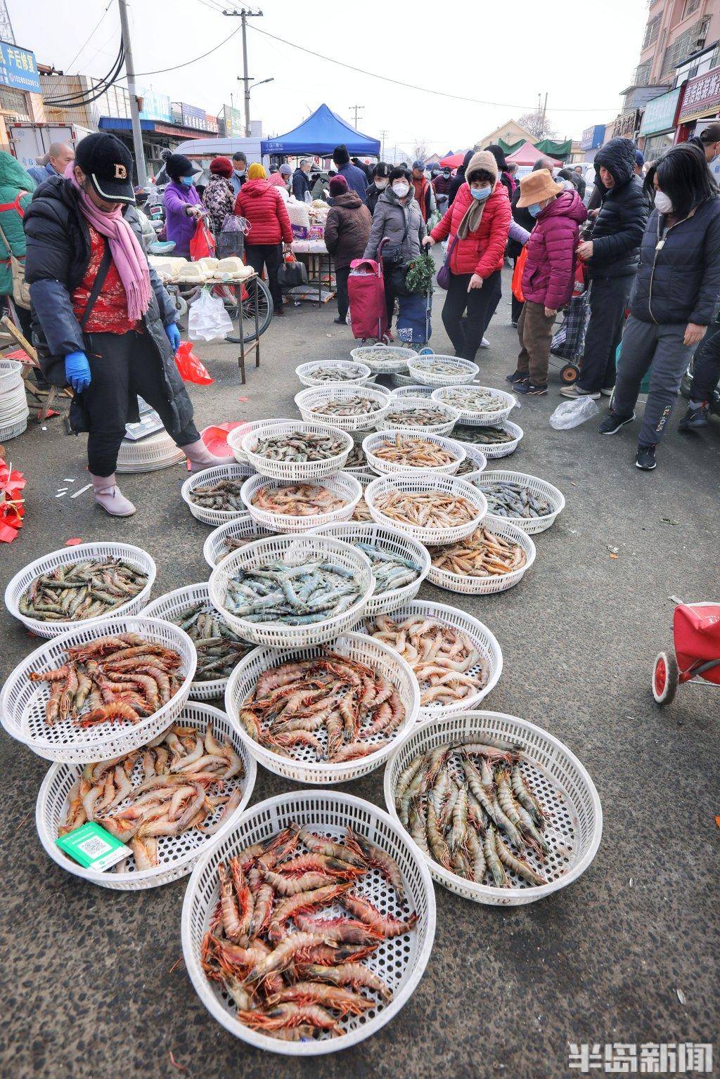 夏庄大集,红红火火_集市_种类_年货