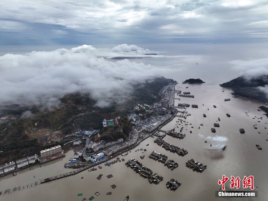 苍南霞关景点千年之港图片