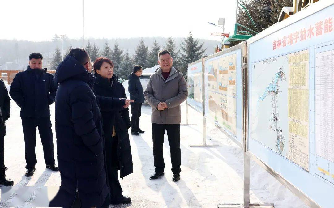 沈静兰到靖宇县调研