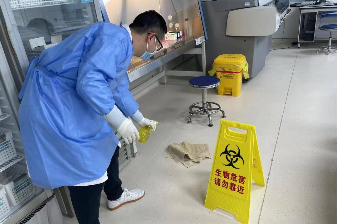 郴州市妇幼保健院开展实验室生物安全应急演练