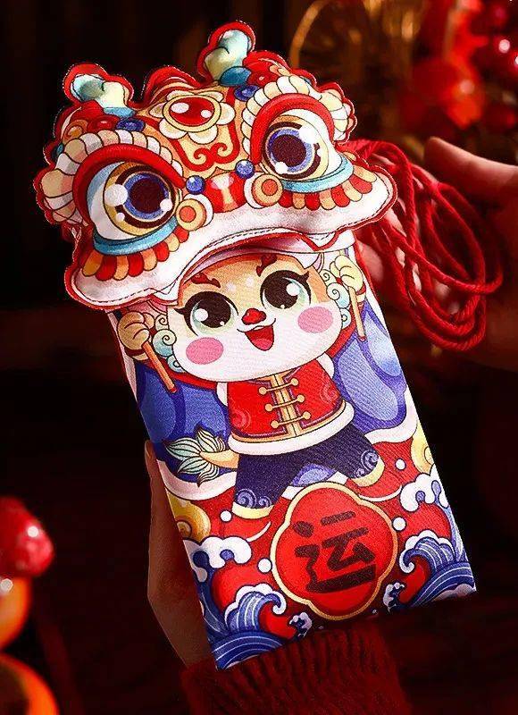 9元2个会捏响的新年红包,仪式感满满,孩子很喜欢!