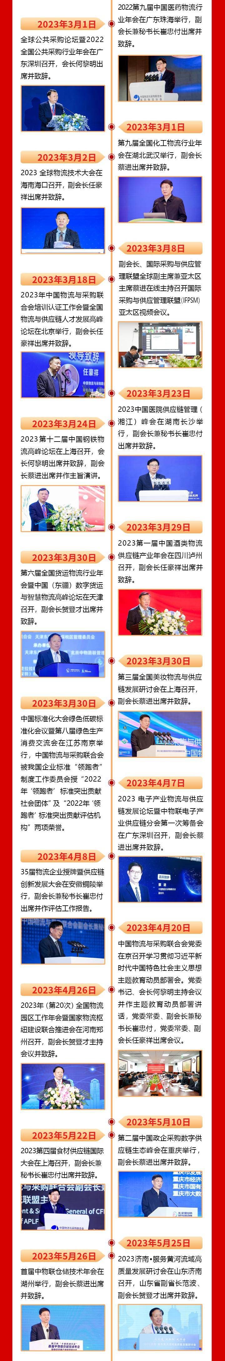 工作动态| 中国物流与采购联合会2023年大事记_the_and_网络
