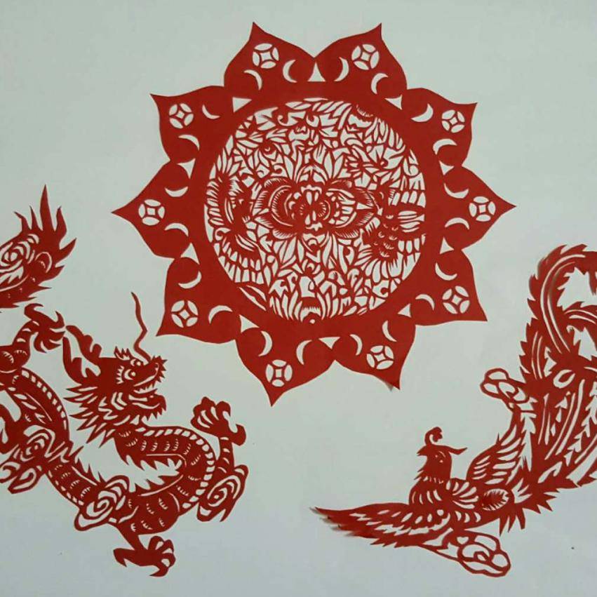 新春·进莞来丨来大朗看展览,感受广东潮阳剪纸的"剪彩为花不让春"