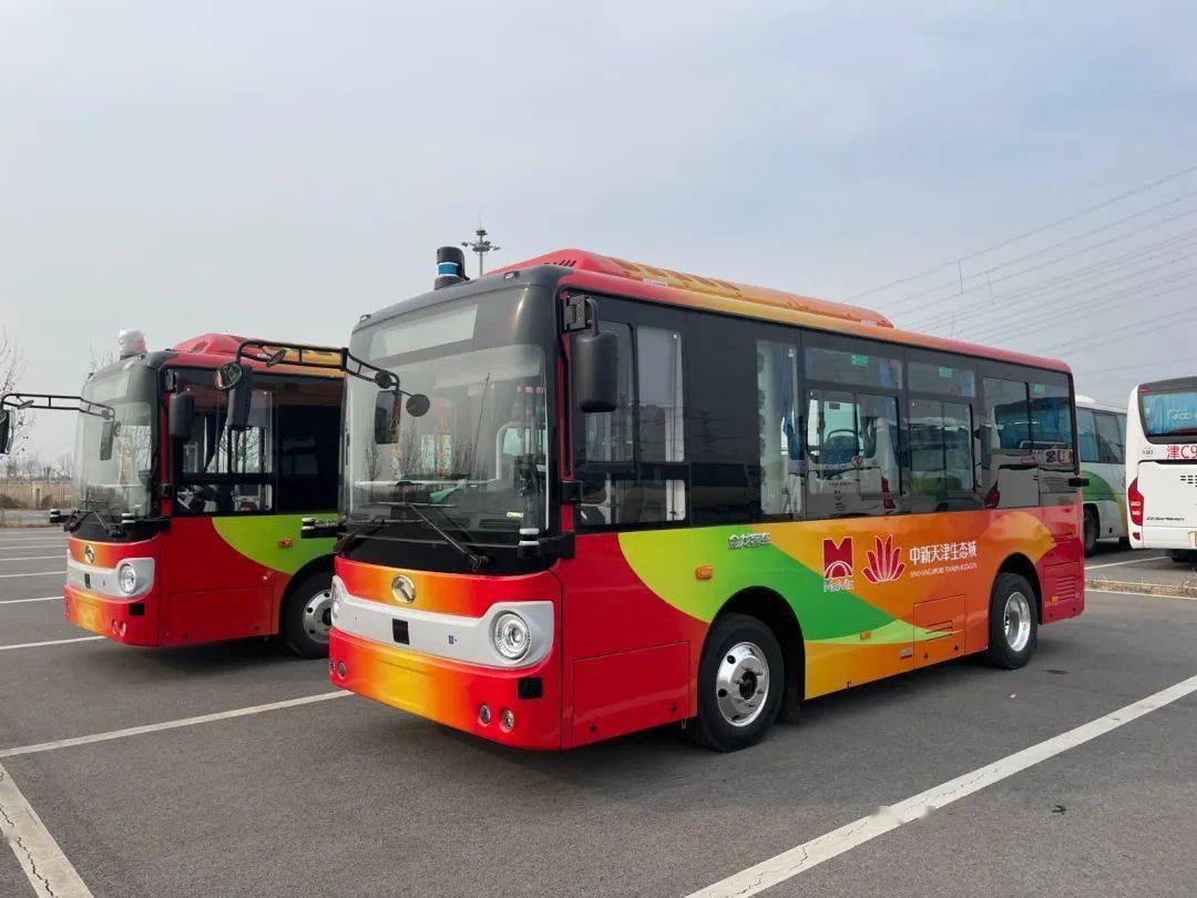 天津无人驾驶公交车来了!在这条线路运行!_moobus