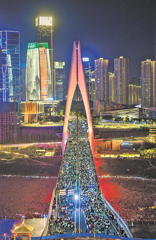 "桥"见重庆 16000座桥梁成为"桥都"颜值担当_大桥_视觉_城市