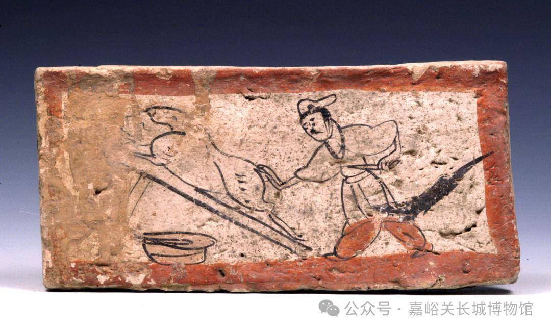 【馆藏文物赏析】魏晋画像砖(三)_新城_嘉峪关_货币