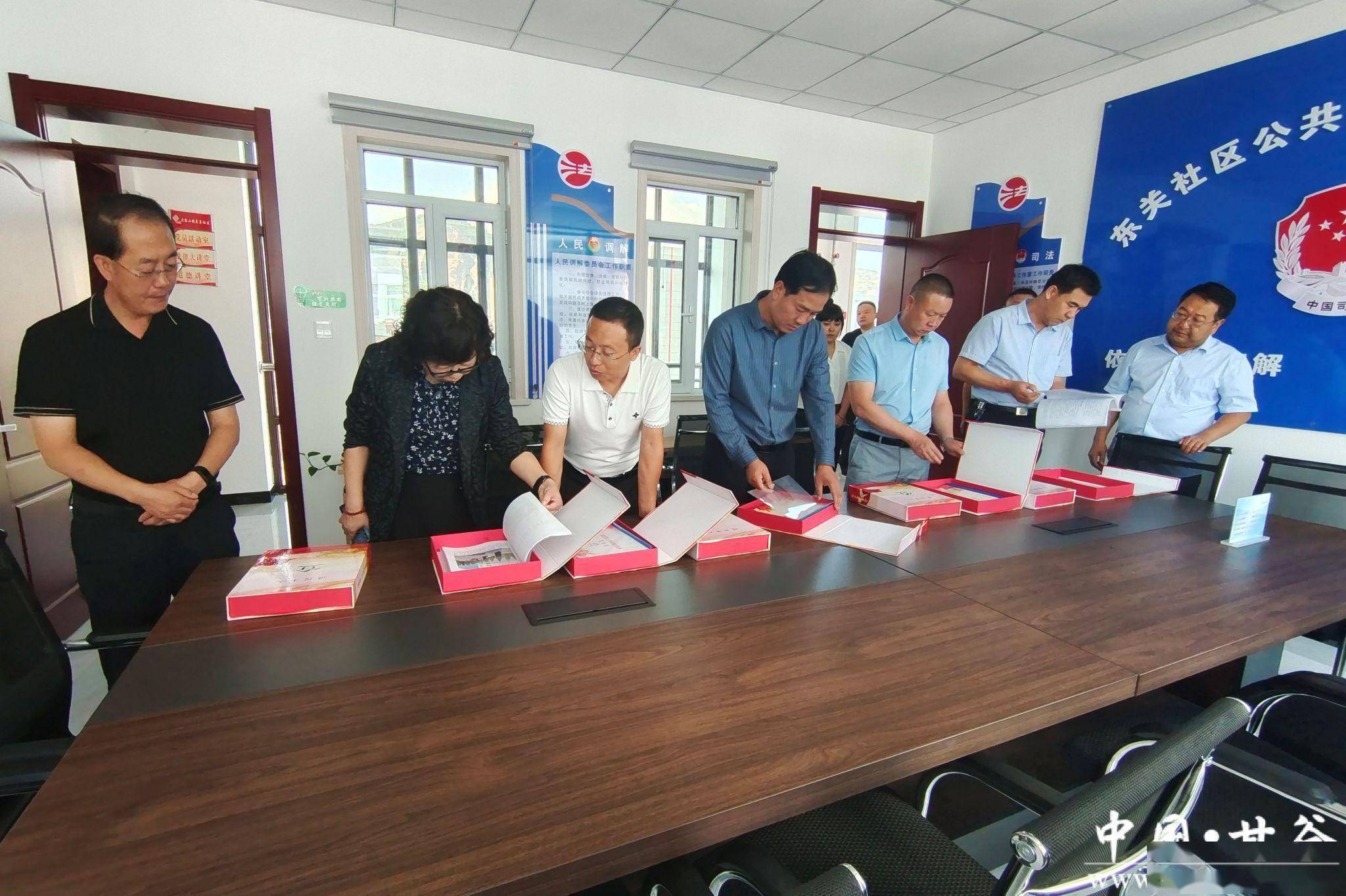 省委退役军人事务工作领导小组办公室督查甘谷县退役军人事务工作