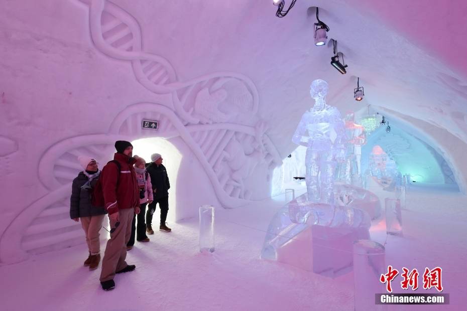 加拿大魁北克冰旅馆吸引游客体验冰雪文化_旅游_Glace_tel