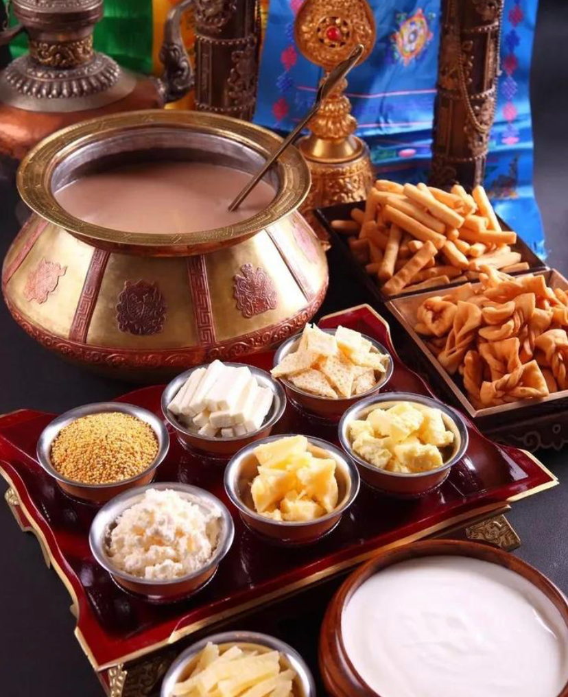 这里的早餐,一吃一个不吱声儿……_内蒙古_网友_奶茶