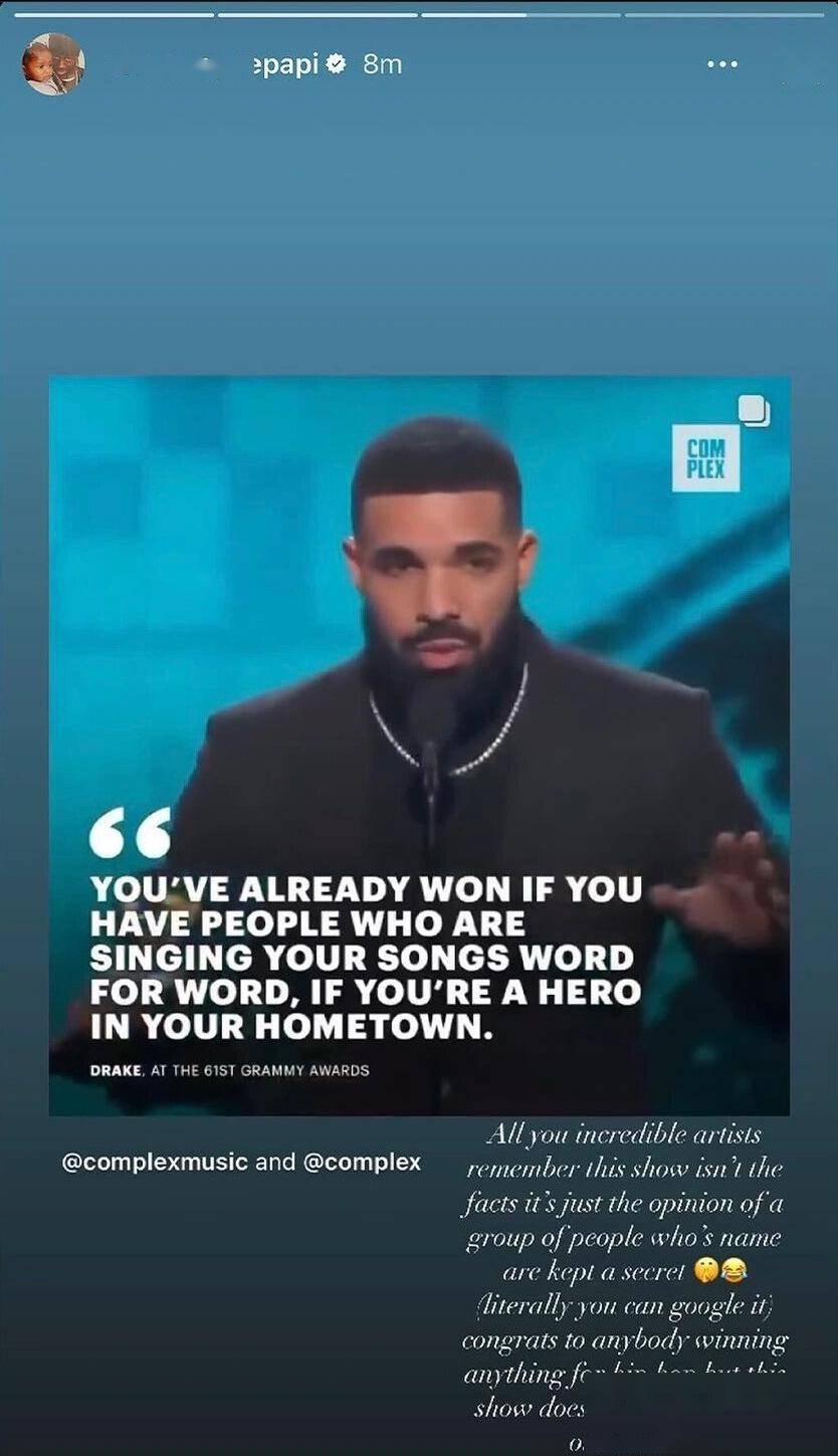 travis scott在ins上发了个耐人寻味的表情