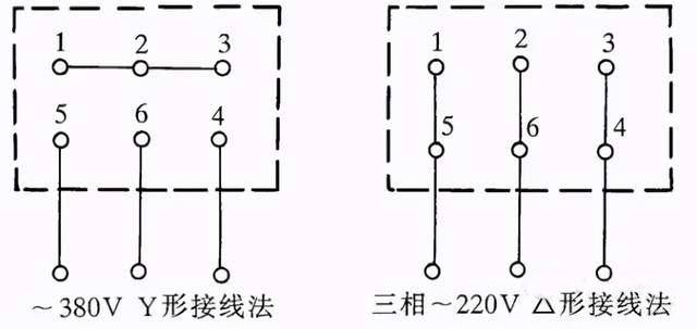 丫形接线法图图片