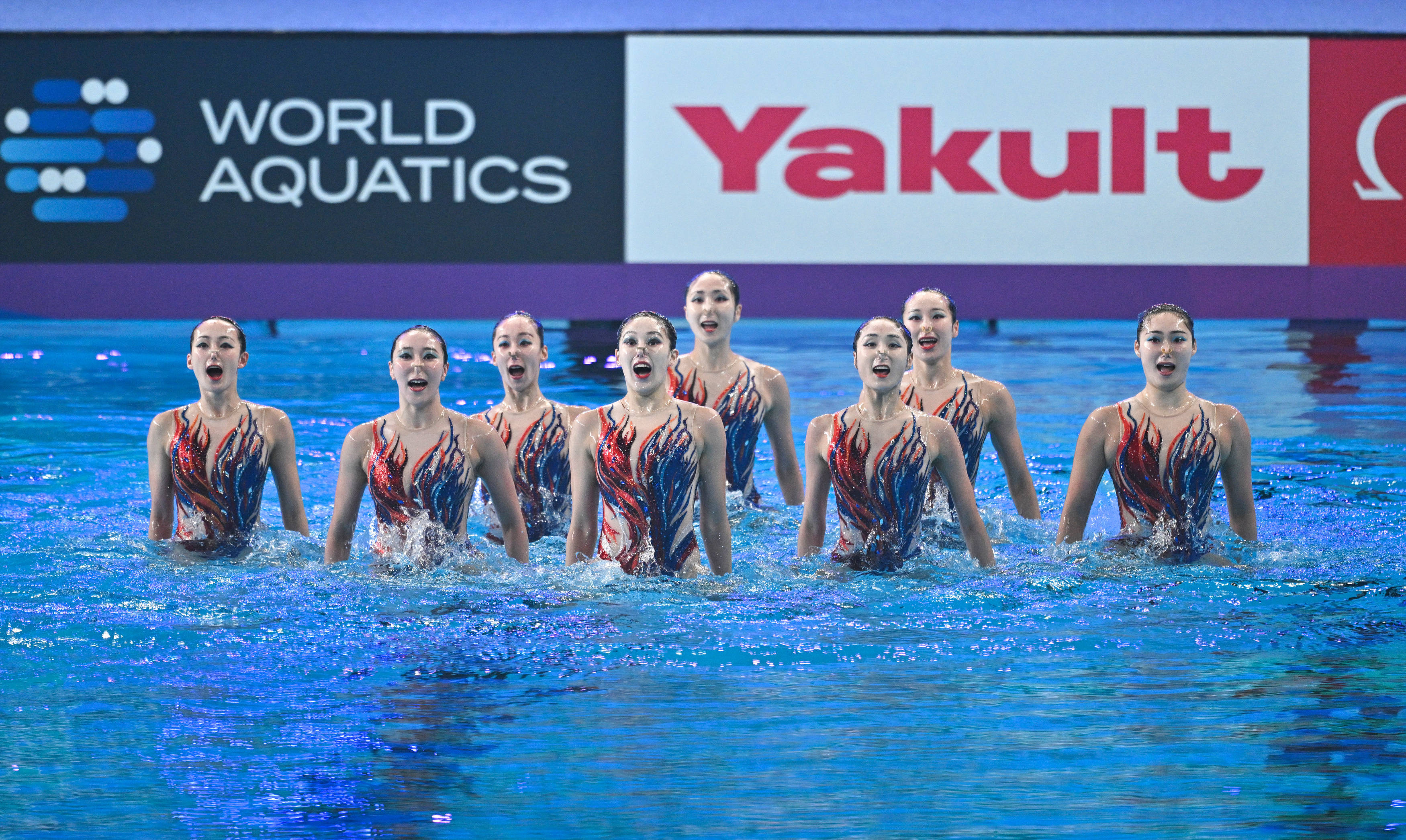 钻研新规后"收复失地",中国花游队摘多哈世锦赛第4金