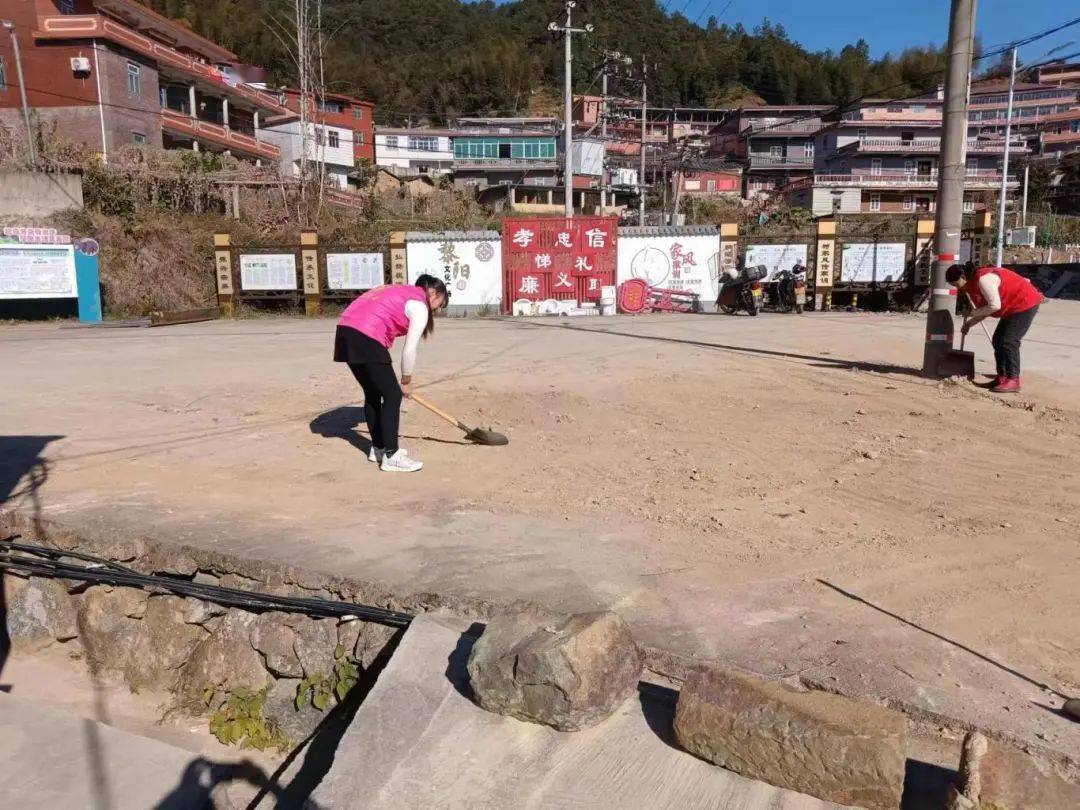 为乡镇"净"颜 喜迎新春|蓬华镇开展环境卫生专项整治